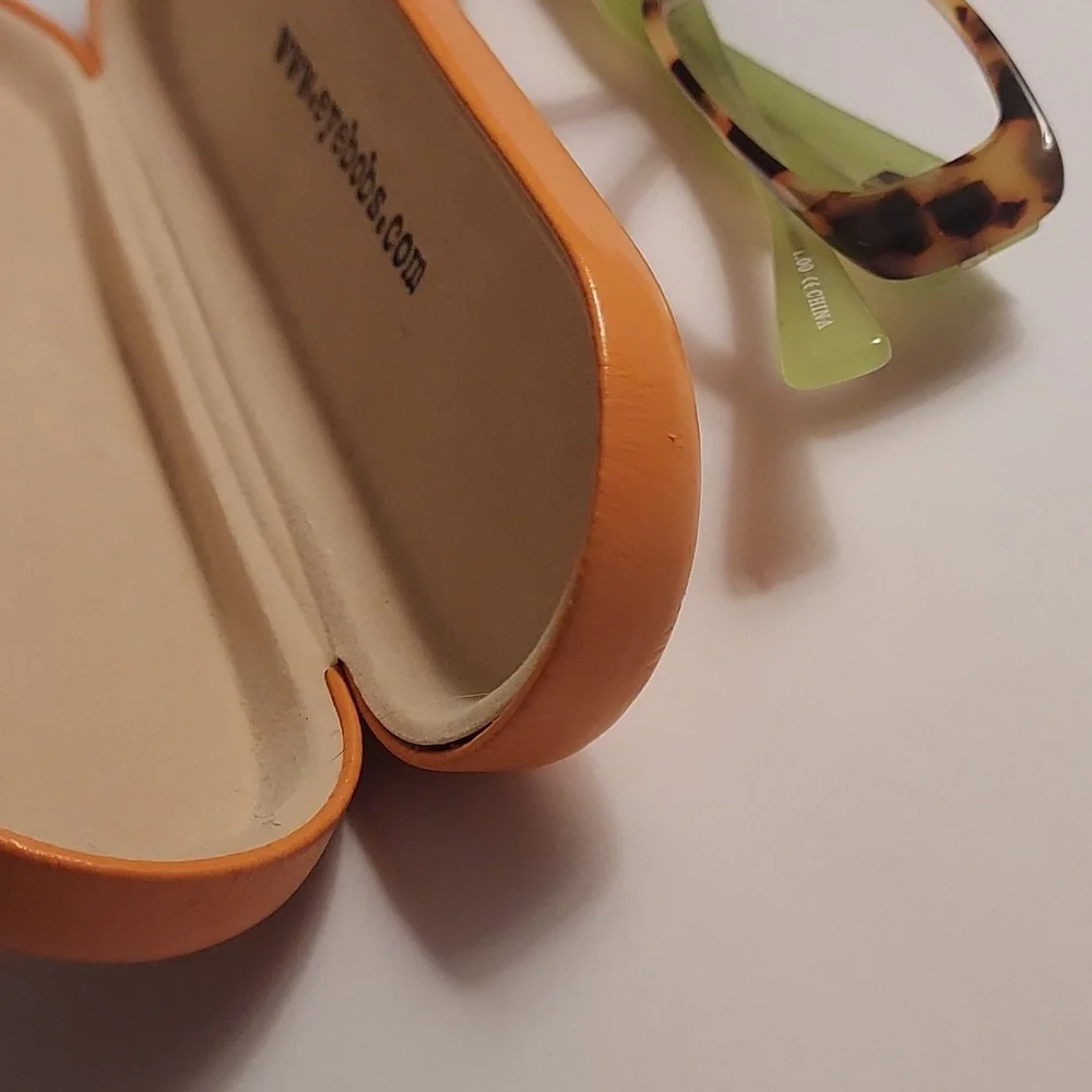 Eyebobs Reading Glasses Tortoiseshell And Green Co-Conspirator Readers